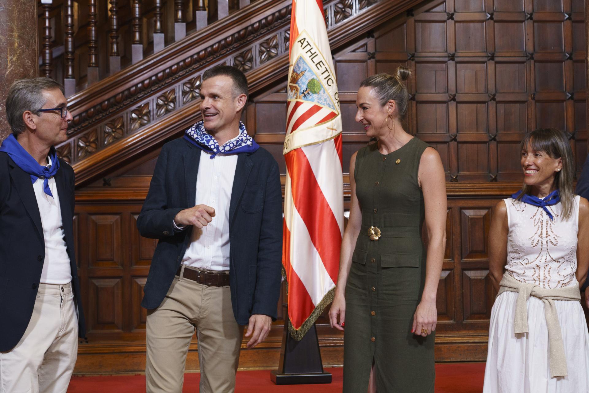 Recibimiento Bilbo Udala & Eusko Jaurlaritza